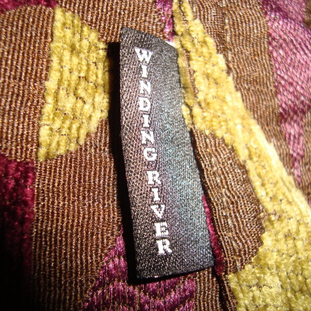 Reversible Winding River Button Front Jacket Gree… - image 5